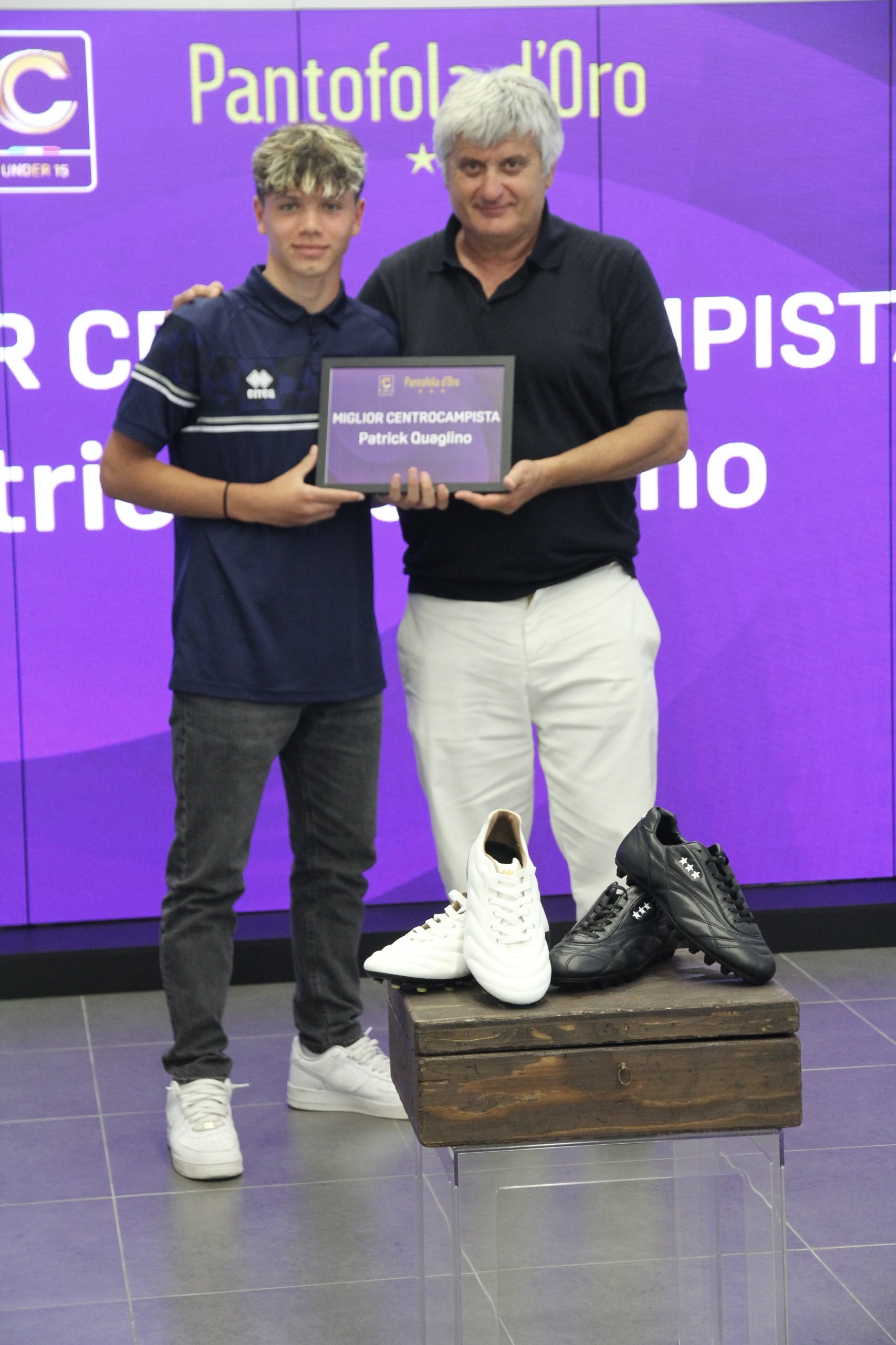 Patrick Quaglino Miglior Centrocampista Rappresentativa Lega Pro U15