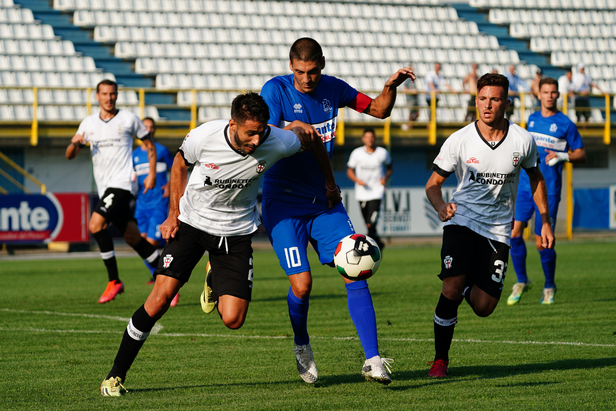 Pro Sesto-Pro Vercelli 1-2: il Tabellino
