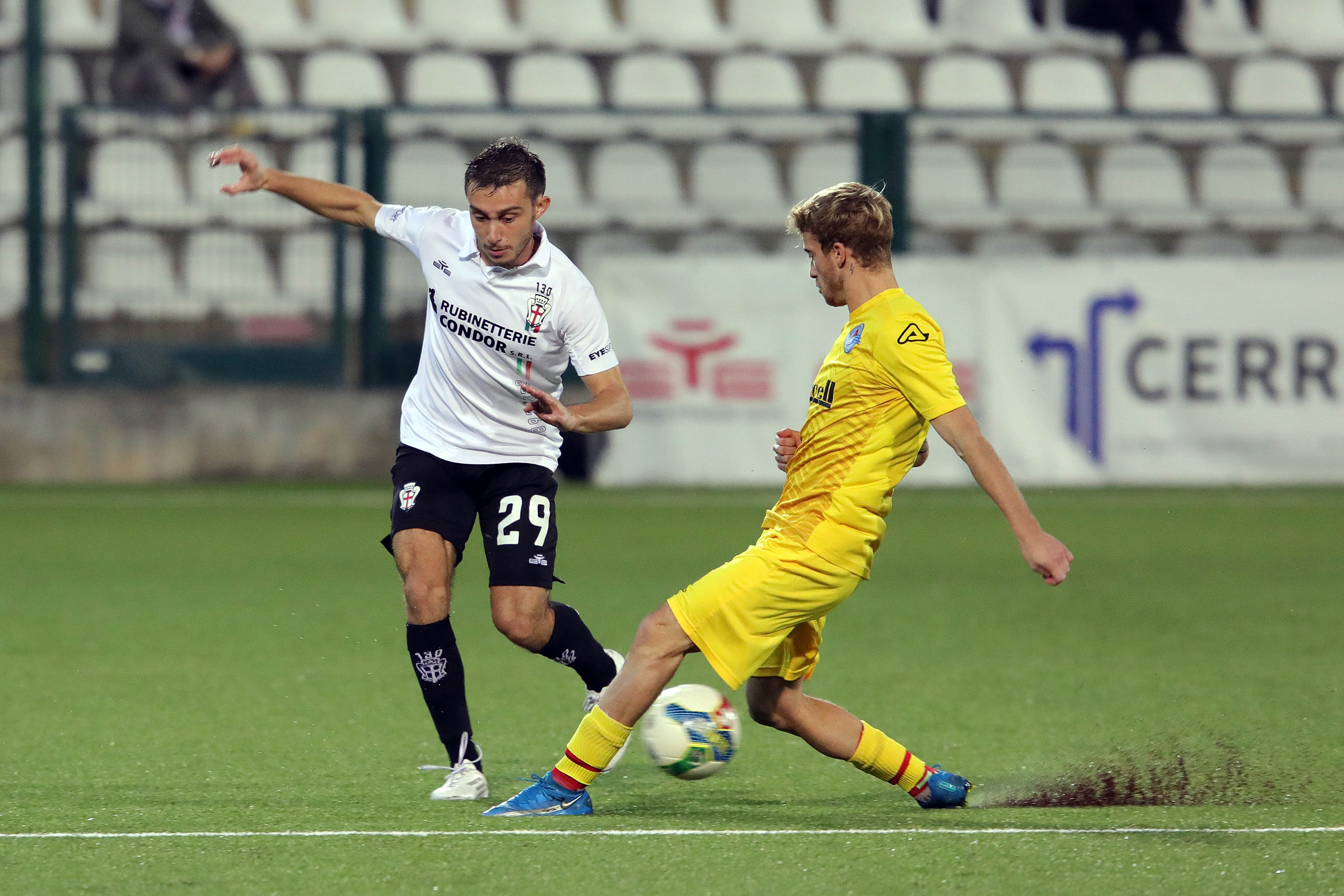 PRO VERCELLI - ALBINOLEFFE 1-3: IL TABELLINO