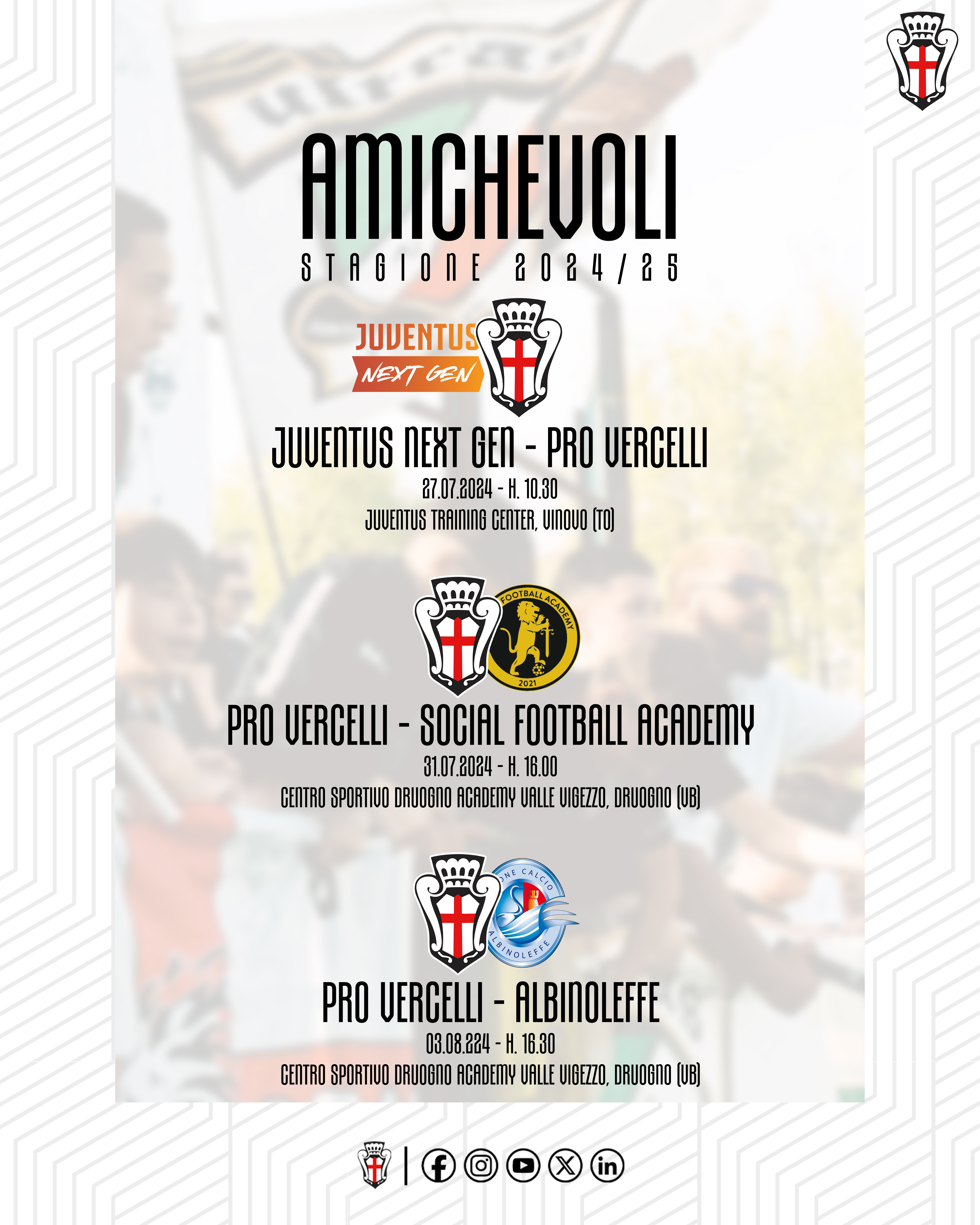 Ufficiale il terzo impegno amichevole dei Leoni
