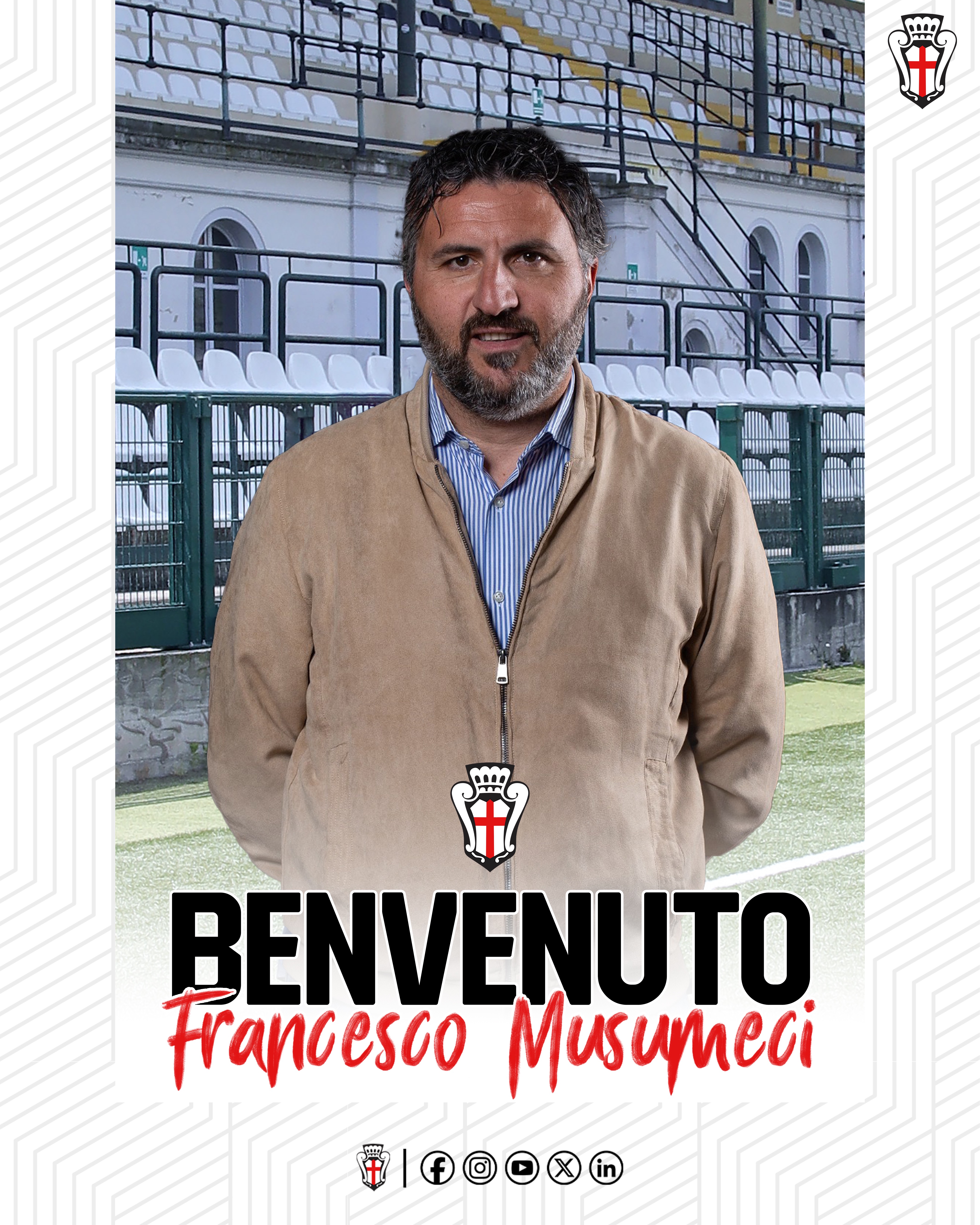 Francesco Musumeci nuovo Direttore Sportivo