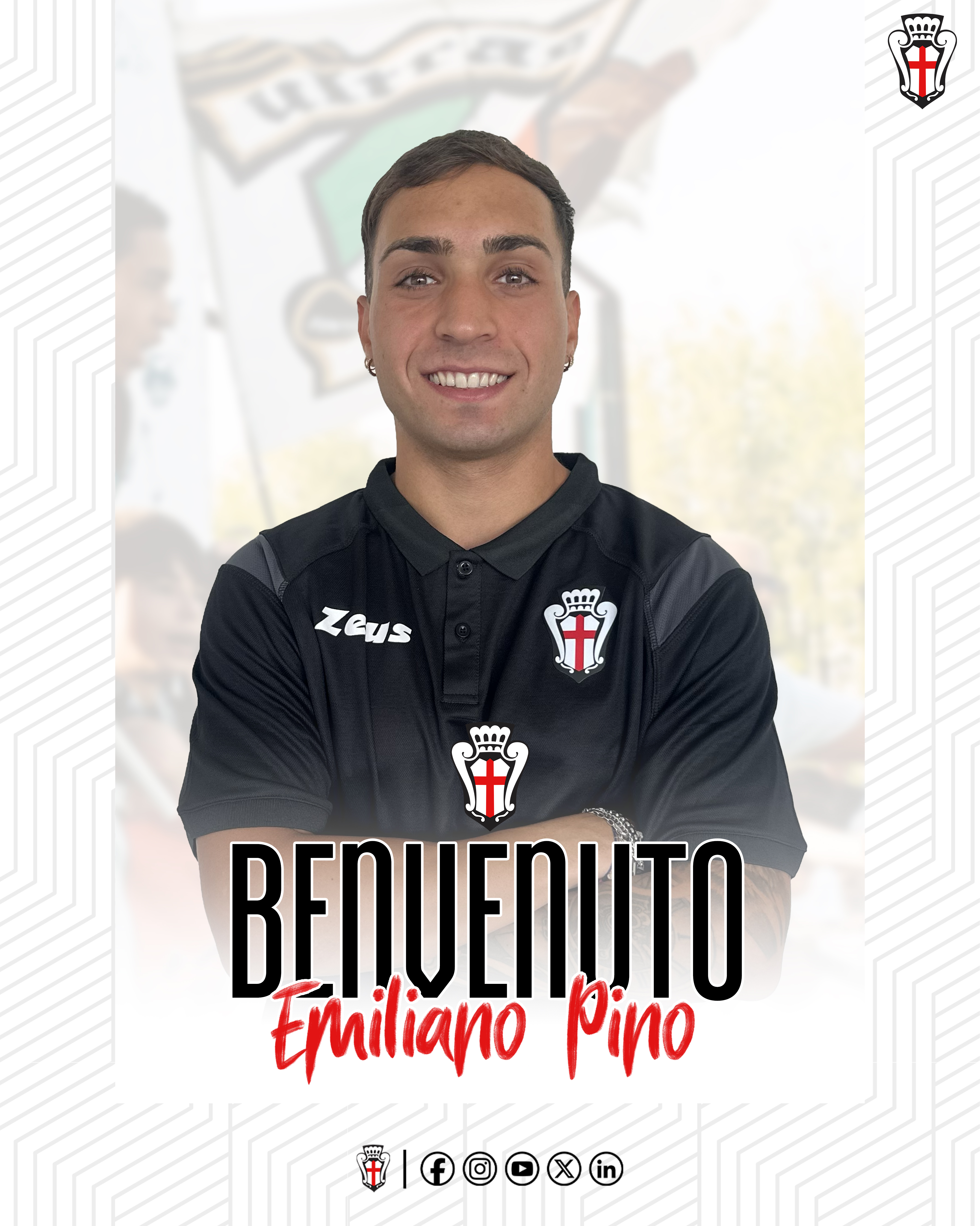 Benvenuto Emiliano Pino!