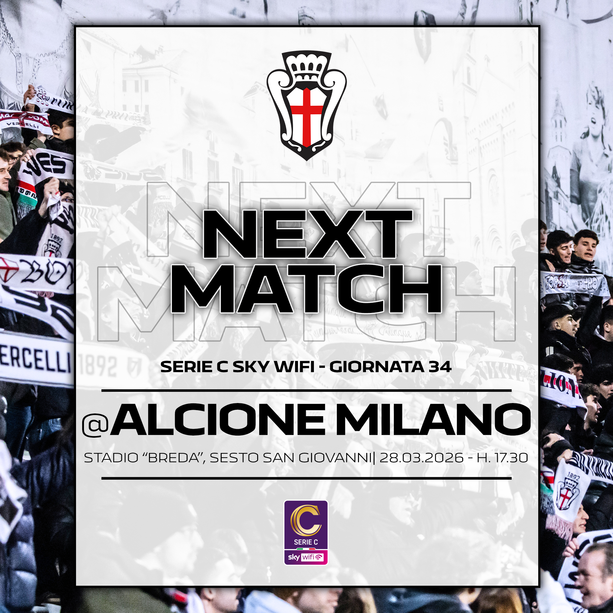 BIGLIETTERIA | Alcione Milano - Pro Vercelli