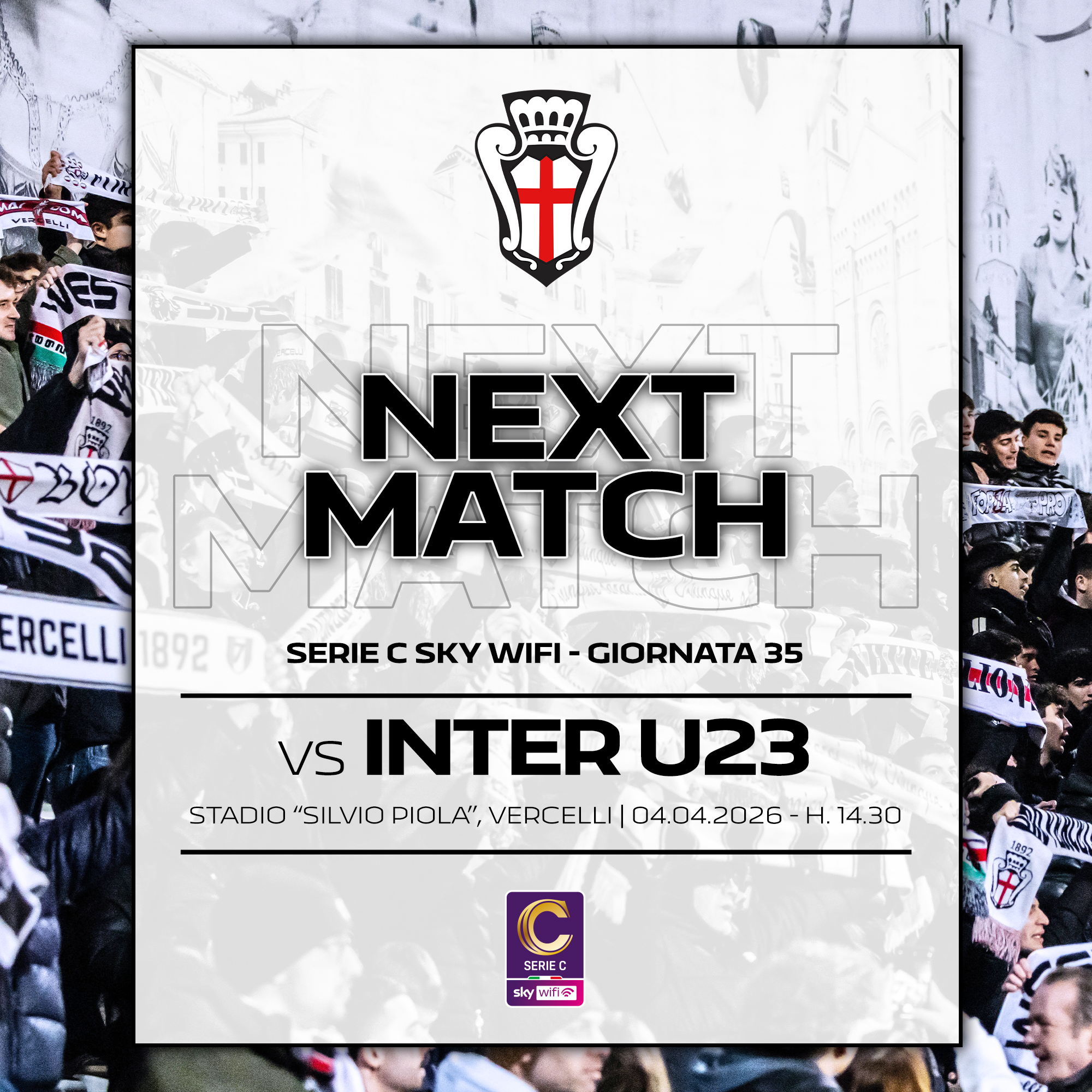 BIGLIETTERIA | Pro Vercelli - Inter U23