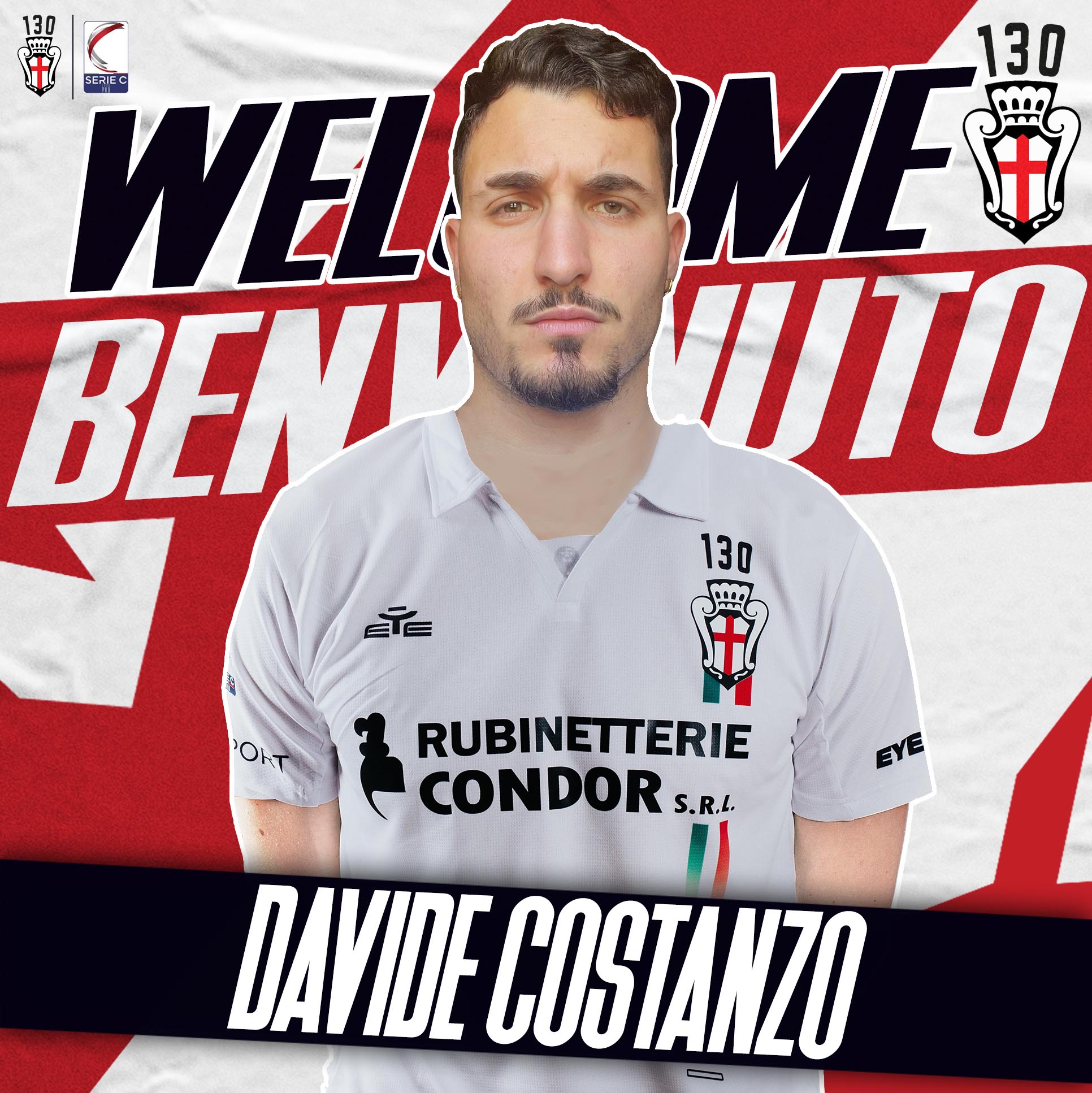 BENVENUTO DAVIDE COSTANZO!
