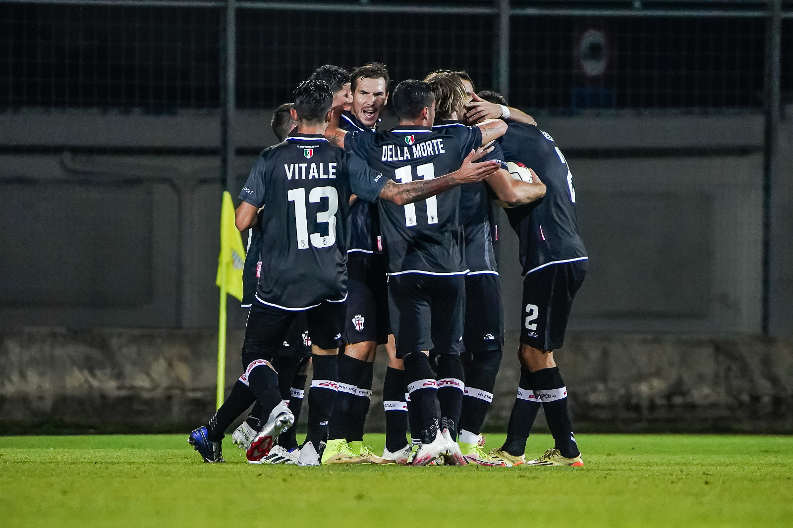 Pro Patria - Pro Vercelli 1-1: Il Tabellino