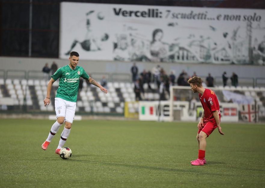 Pro Vercelli - Albinoleffe 1-0: il tabellino
