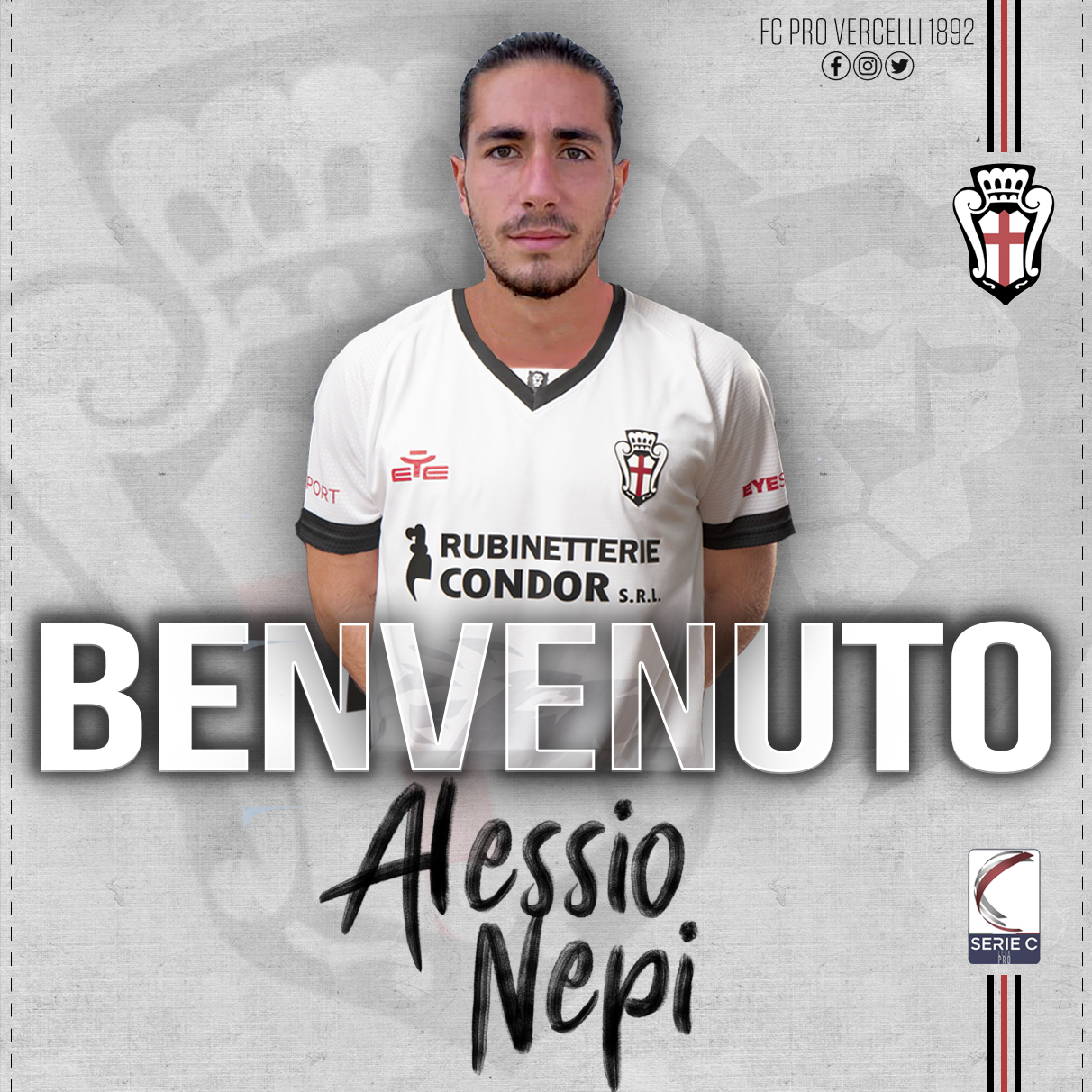BENVENUTO ALESSIO NEPI!