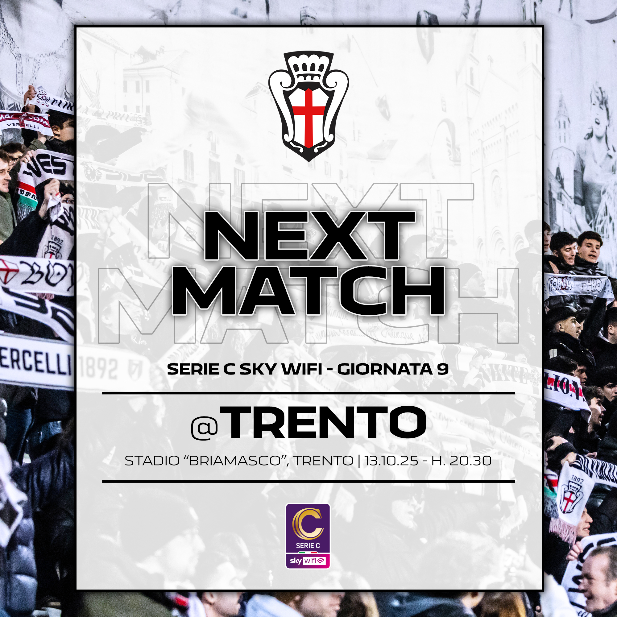 BIGLIETTERIA | Trento - Pro Vercelli