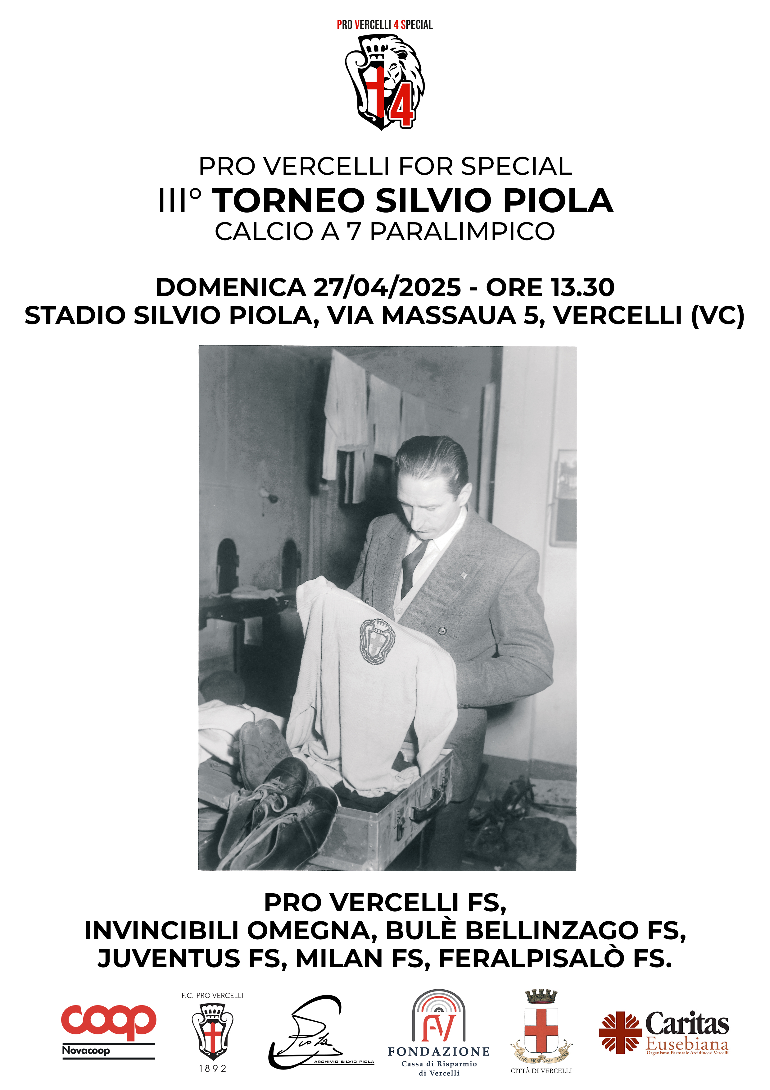 III Torneo "Silvio Piola For Special"
