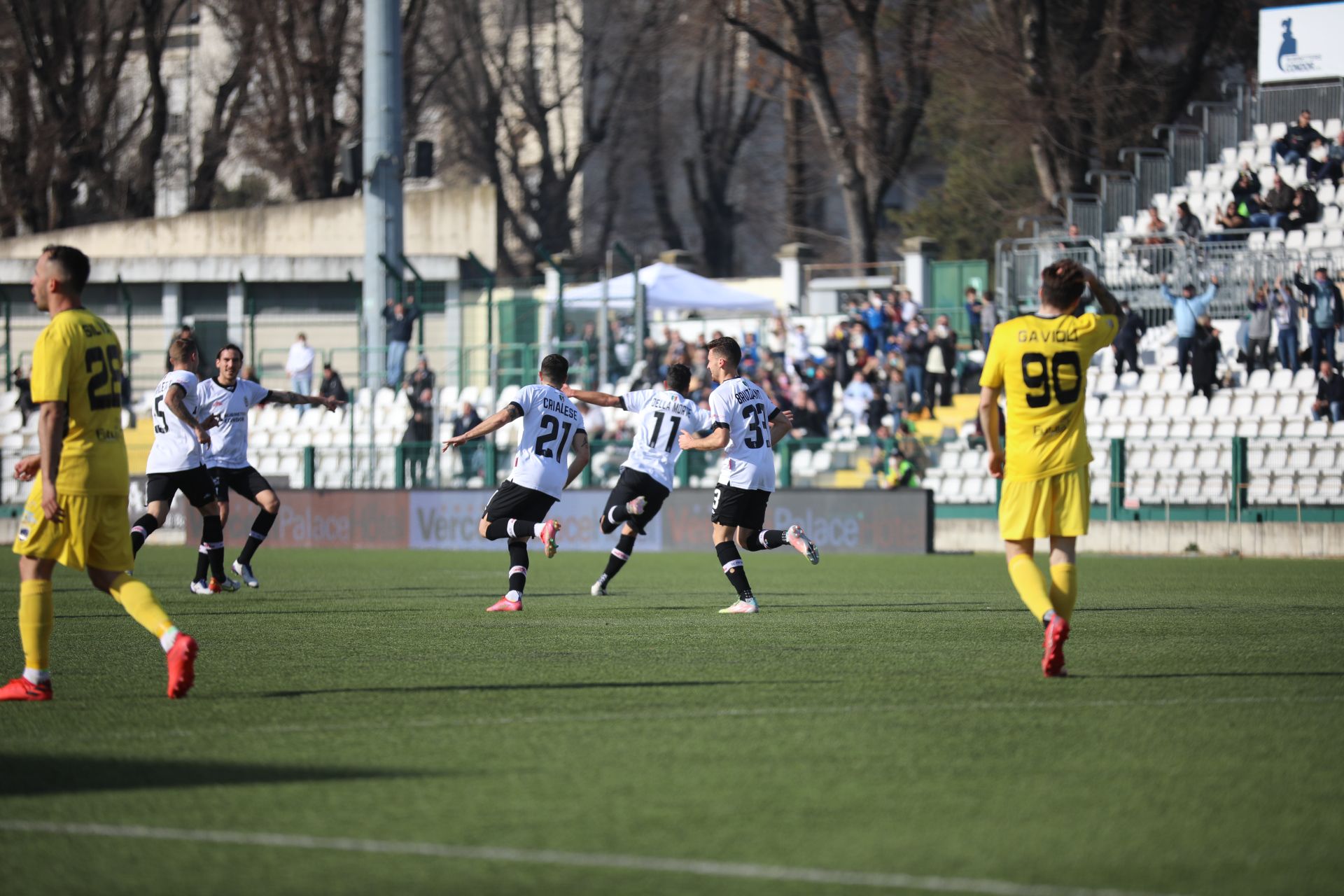Pro Vercelli - Renate 1-1: il tabellino