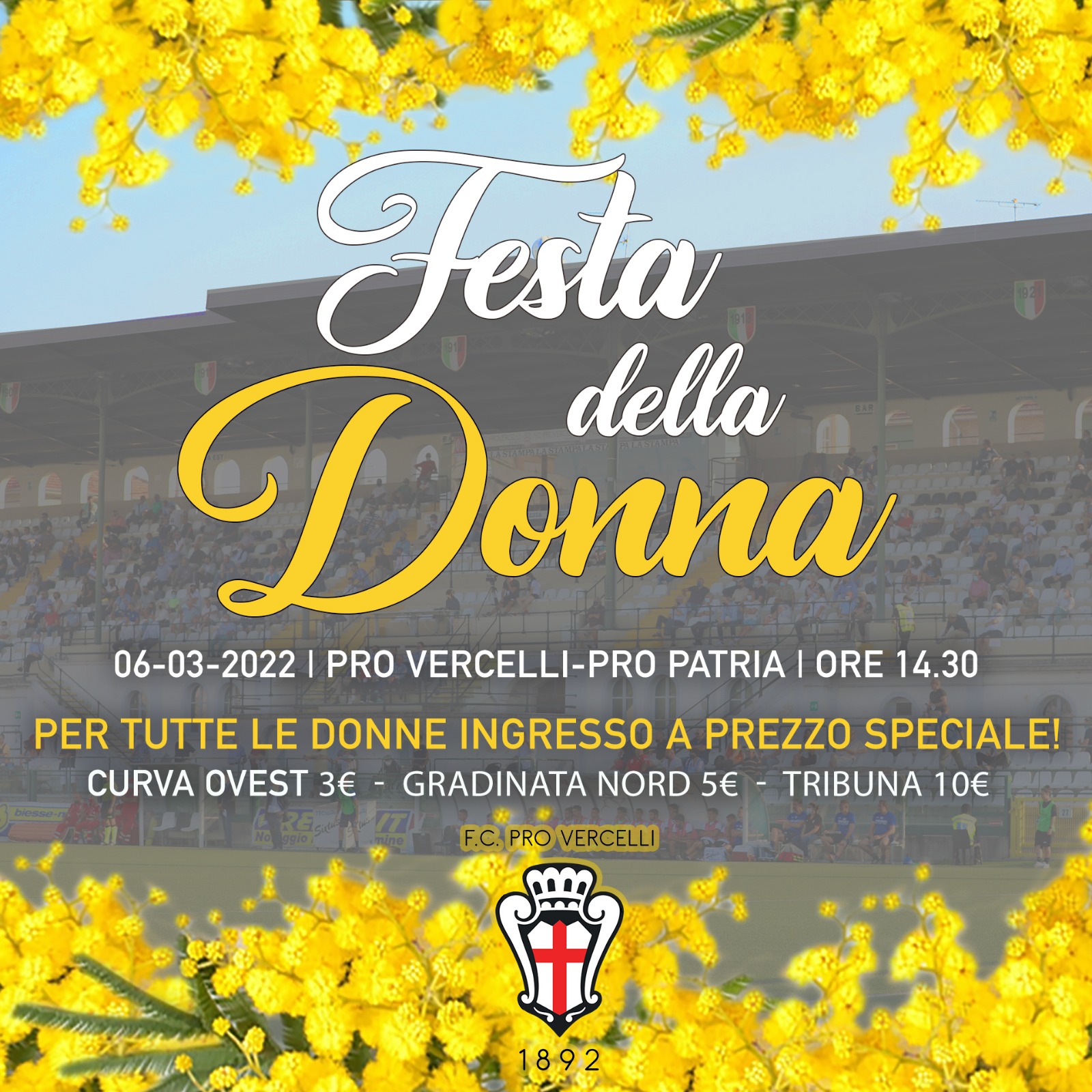 FESTA DELLA DONNA - PROMOZIONE SPECIALE!