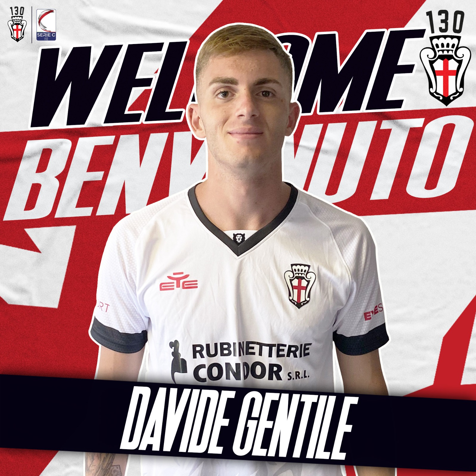 BENVENUTO DAVIDE GENTILE!