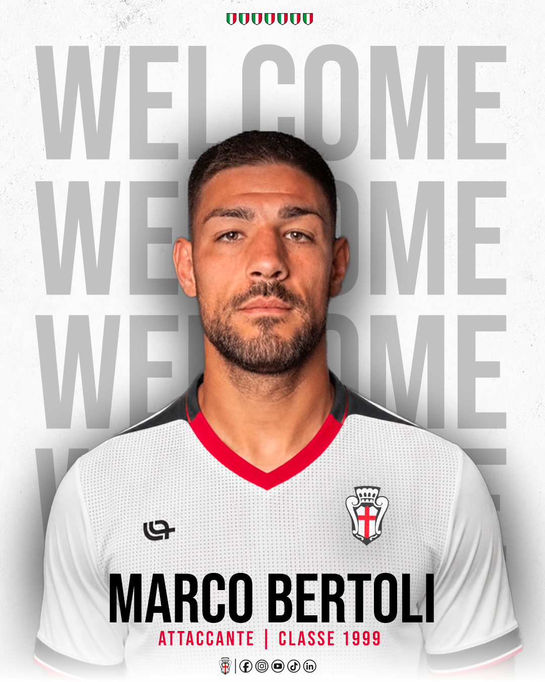 Marco Bertoli è un Nuovo Calciatore Della Pro Vercelli