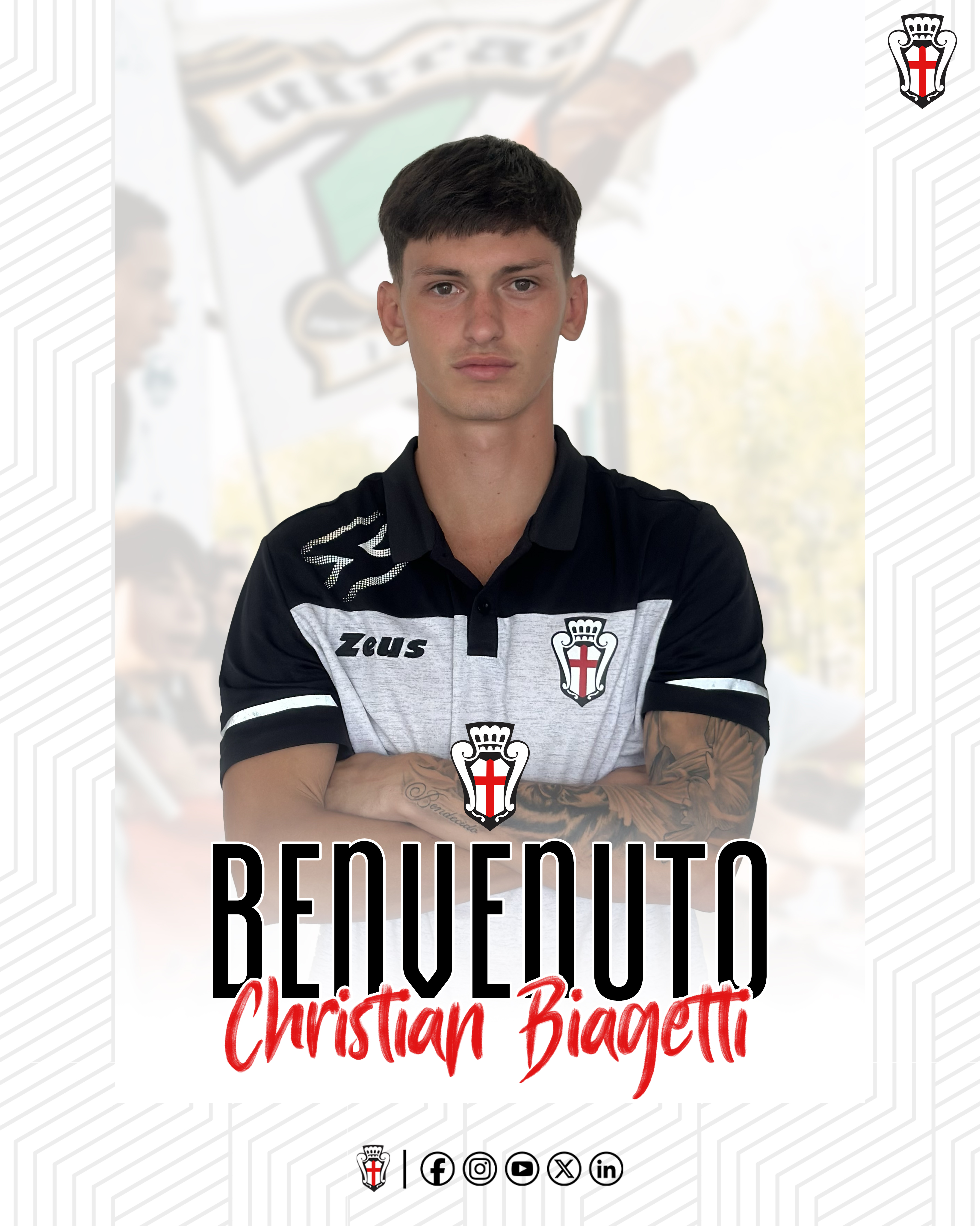 Benvenuto Christian Biagetti!