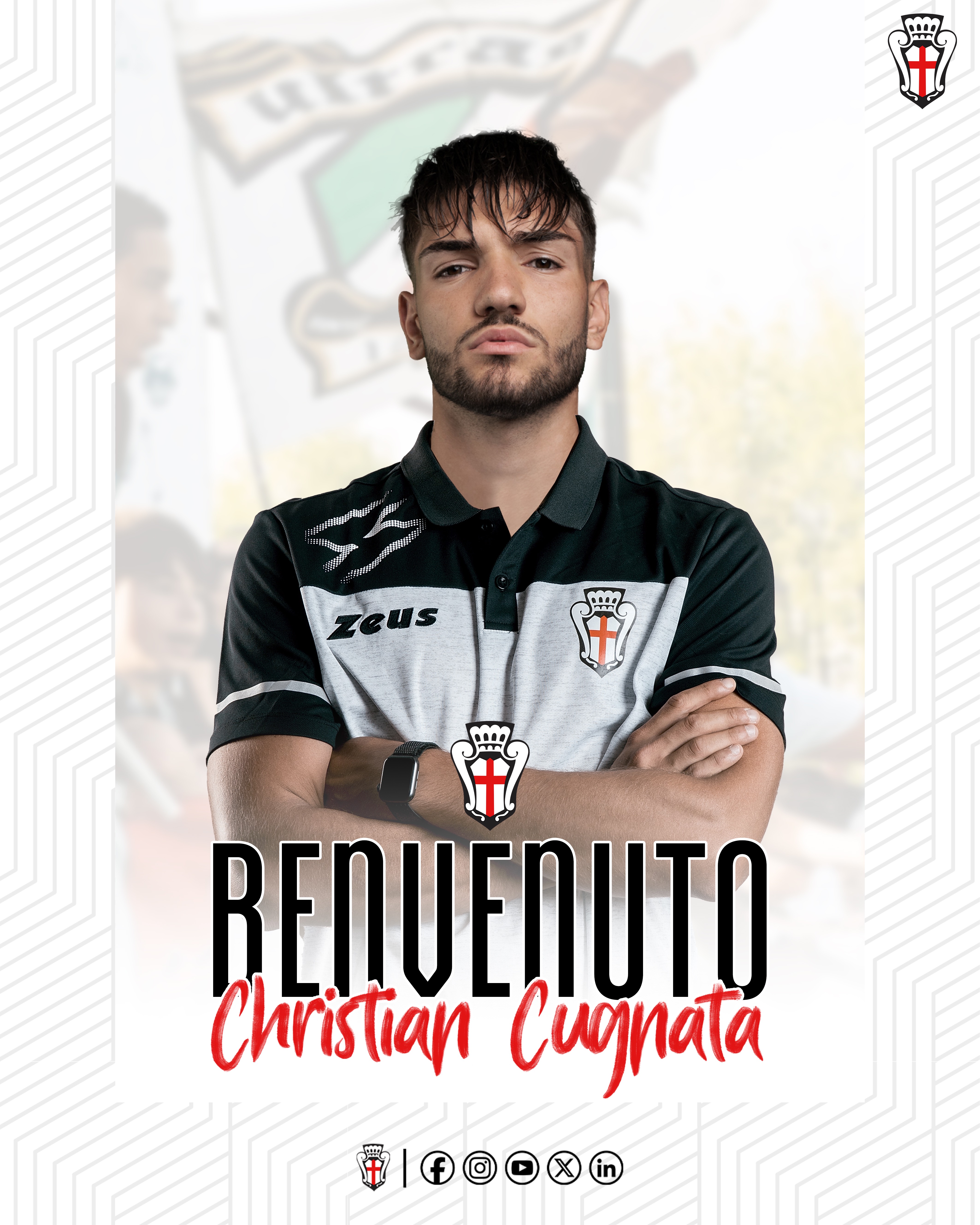 Benvenuto Christian Cugnata!
