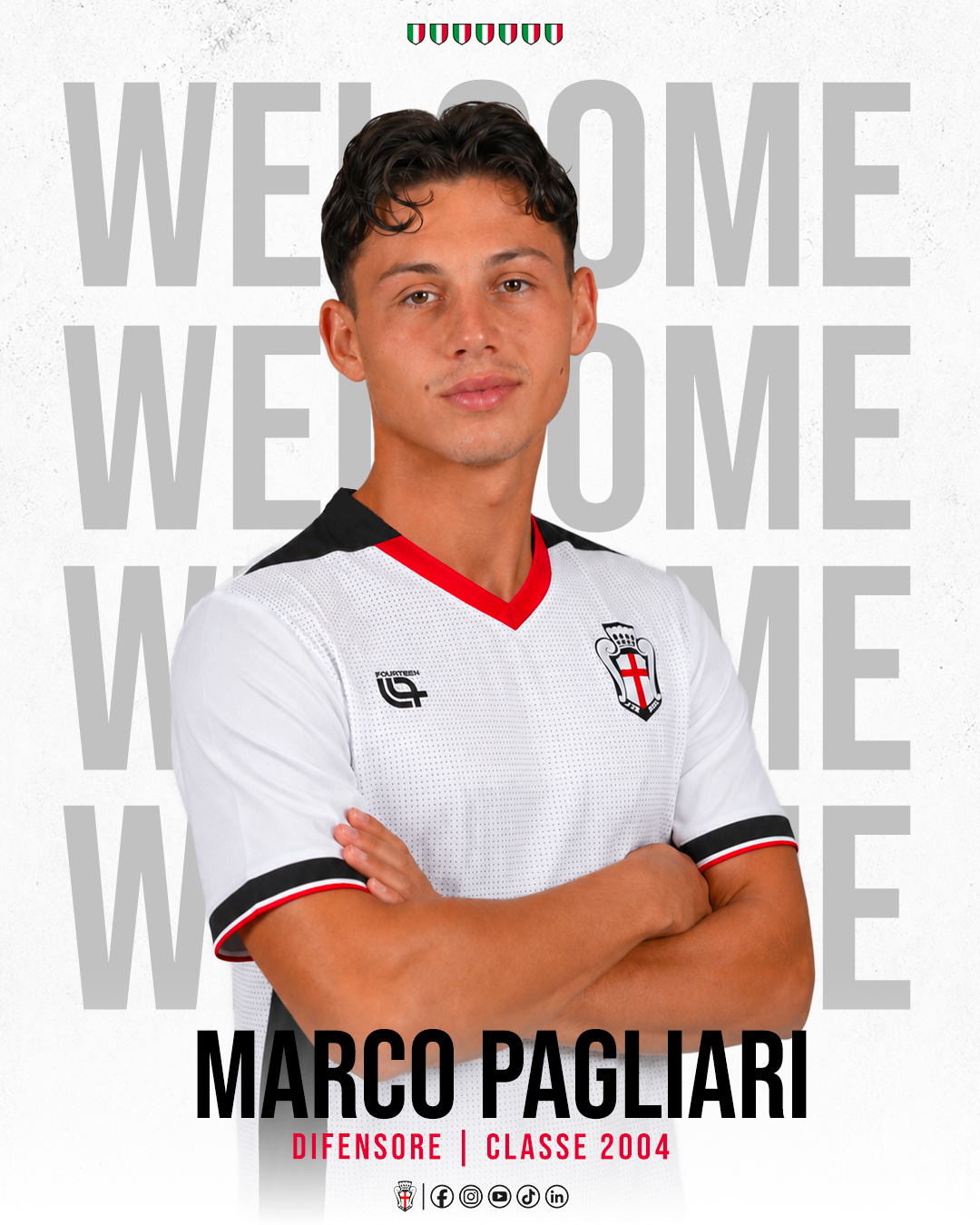Marco Pagliari è un Nuovo Calciatore della Pro Vercelli