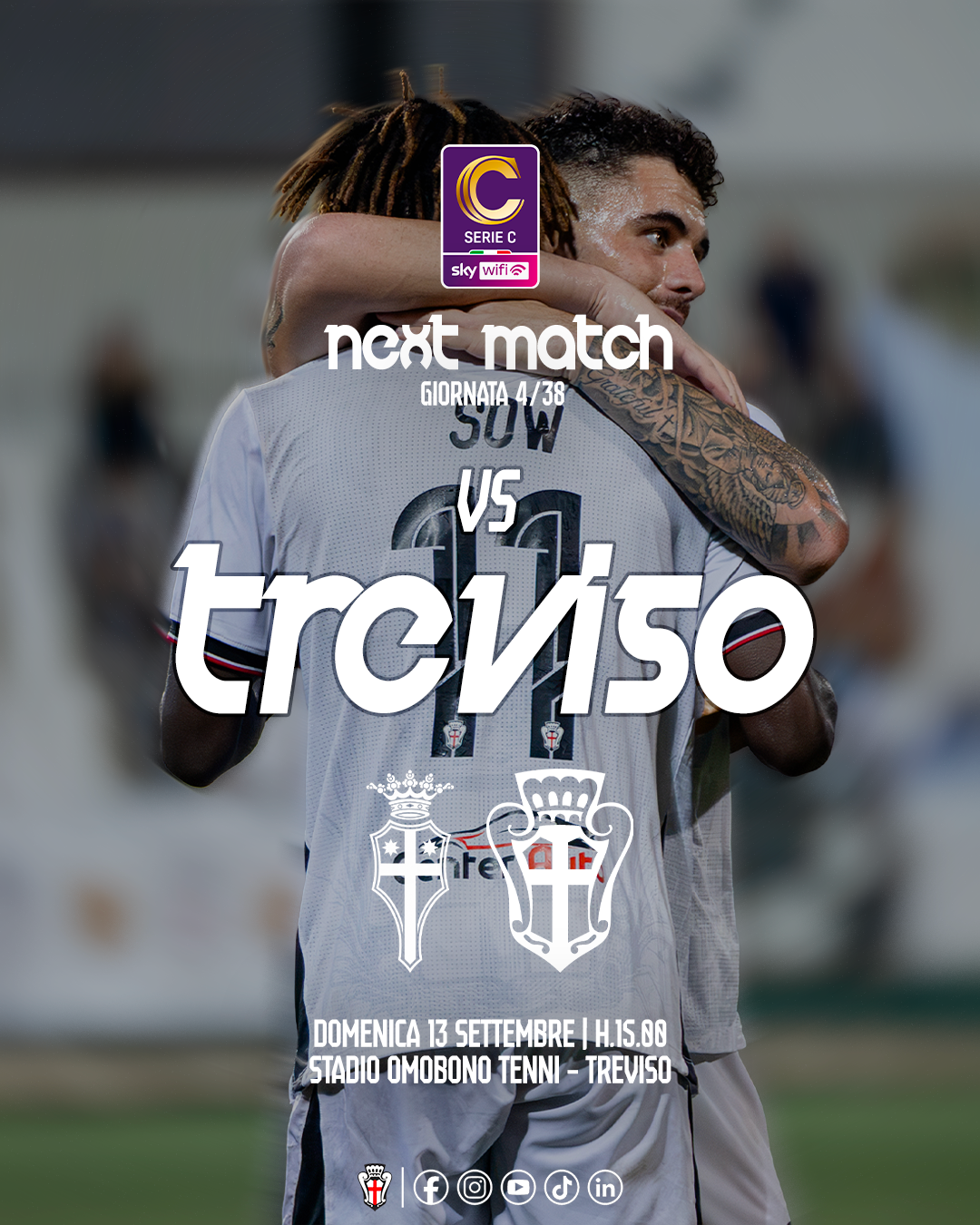BIGLIETTERIA | Treviso - Pro Vercelli