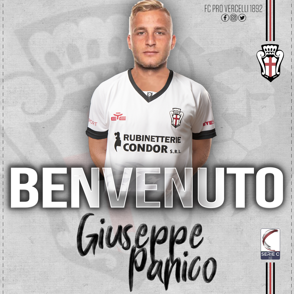BENVENUTO GIUSEPPE PANICO!
