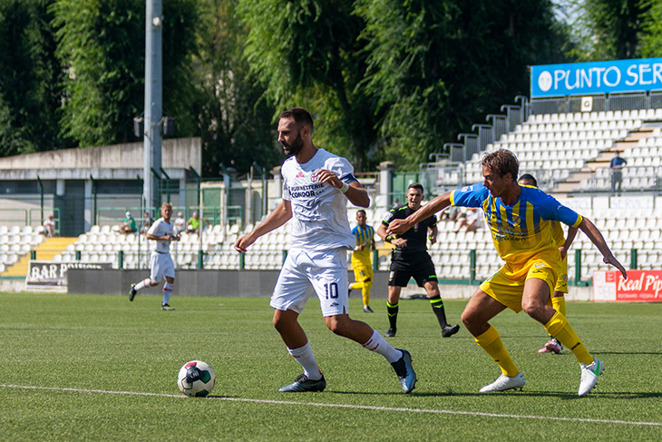 Pro Vercelli-Pergolettese: Il Tabellino