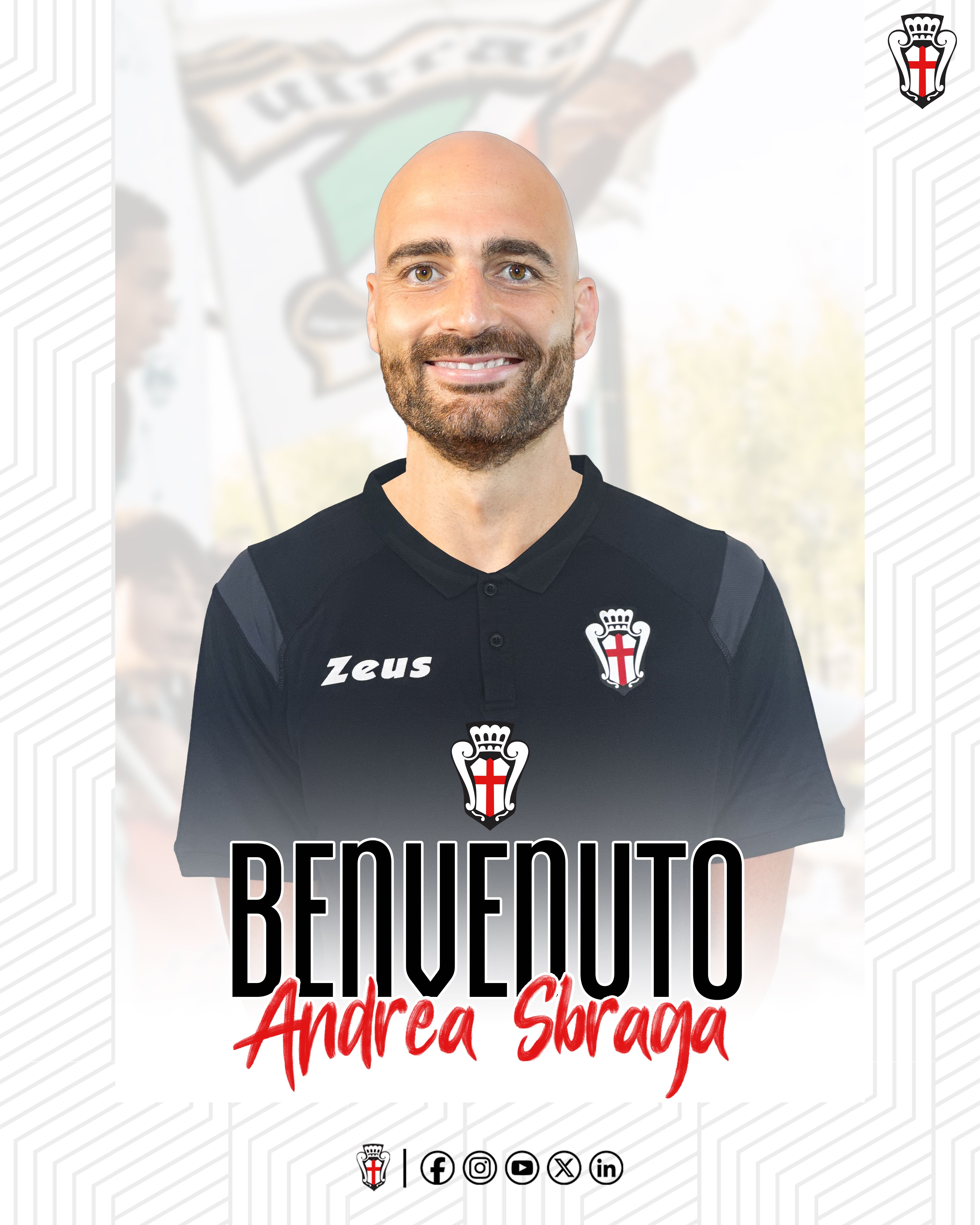 Benvenuto Andrea Sbraga!