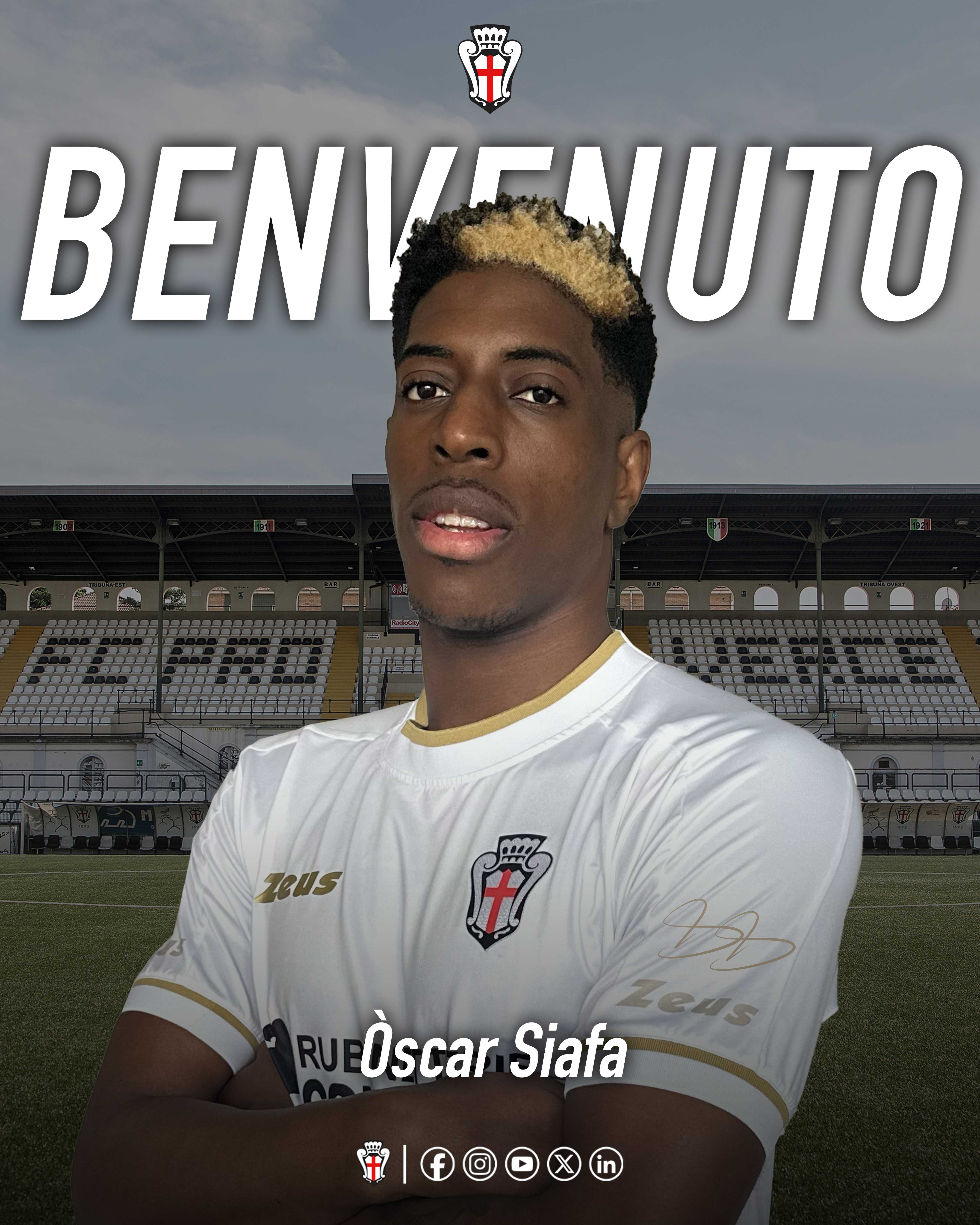 Benvenuto Òscar Siafa!